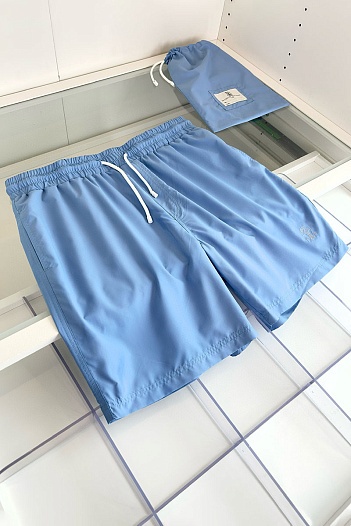 Мужские шорты Brunello Cucinelli Premium - Light Blue   