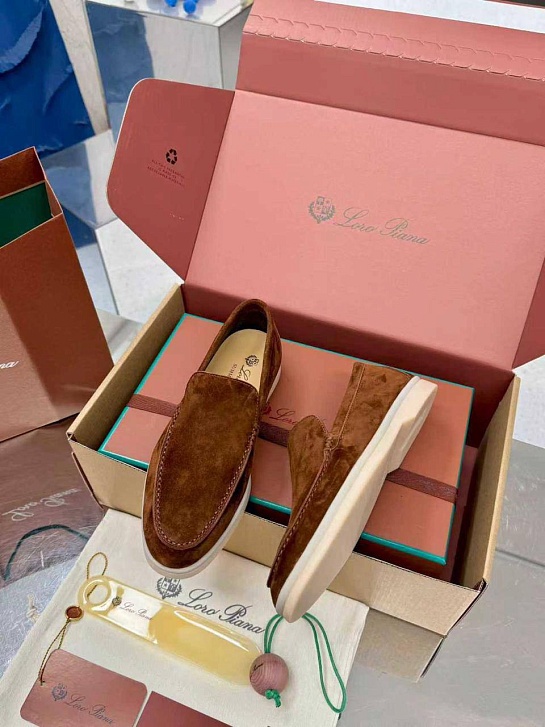 Женские заишевые лоферы Loro Piana Summer Walk premium