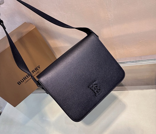 Кожаная сумка Burberry Alfred Premium 25.5x21.5x6.5 см   