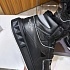 Кроссовки с мехом Valentino One Stud high-top