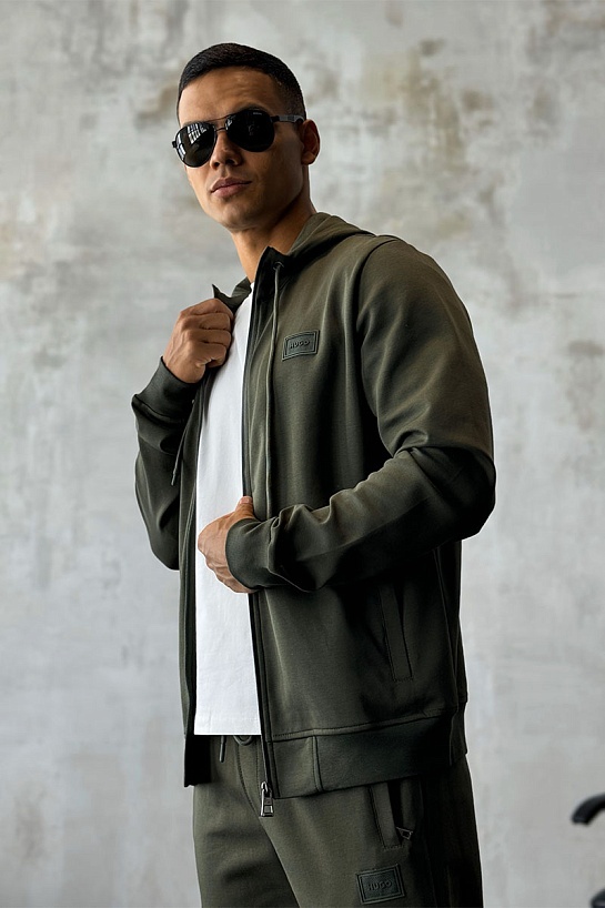Спортивный костюм Hugo Boss logo-patch - Green