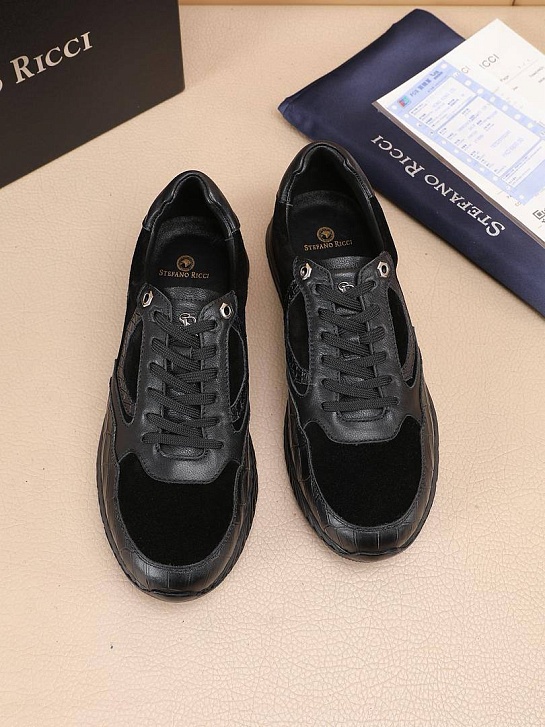 Мужские комбинированные кроссовки Stefano Ricci