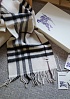 Шарф Burberry two-tone Check premium 168x30 см - White