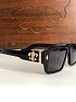 Солнцезащитные очки Chrome Hearts square-frame - Black