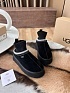 Женские замшевые ботинки UGG Tazz Platform - Black
