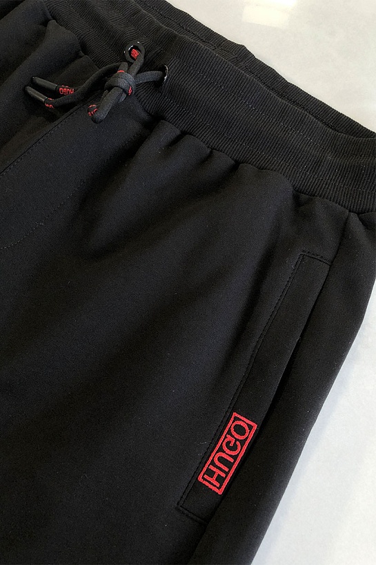 Мужские чёрные штаны Hugo Boss