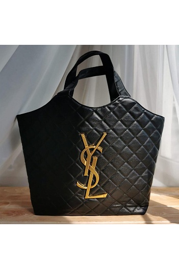 Кожаная сумка Yves Saint Laurent Icare Maxi 39x37 см   