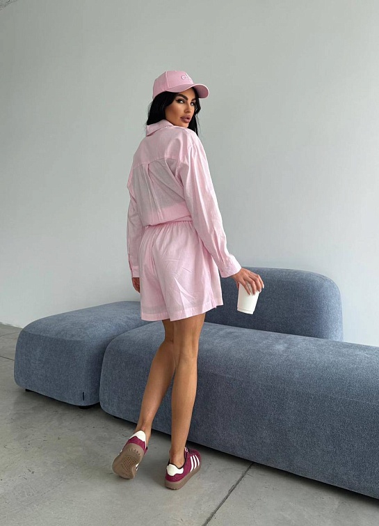 Женский розовый костюм Роlо Ralрh Lаurеn premium