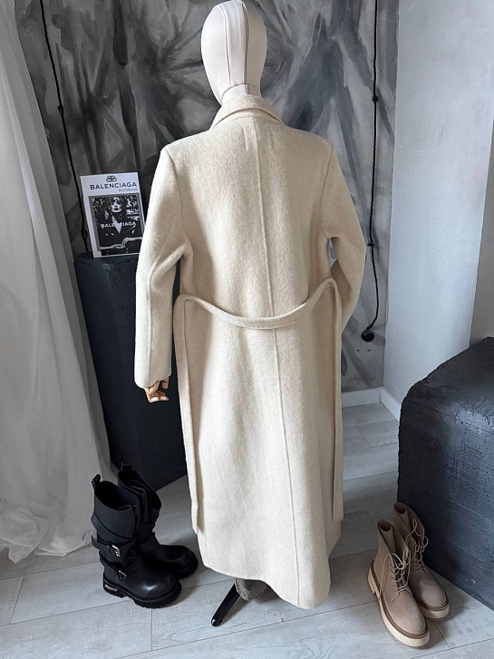 Женское шерстяное пальто Balenciaga premium