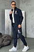 Тёмно-синие спортивные штаны Polo Ralph Lauren "Bear"