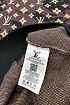 Мужская кофта коричневого цвета Louis Vuitton monogram all-over