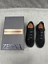 Мужские кроссовки Ermenegildo Zegna Triple Stitch - Black