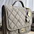 Замшевая сумка Chanel 21x19 см - Beige