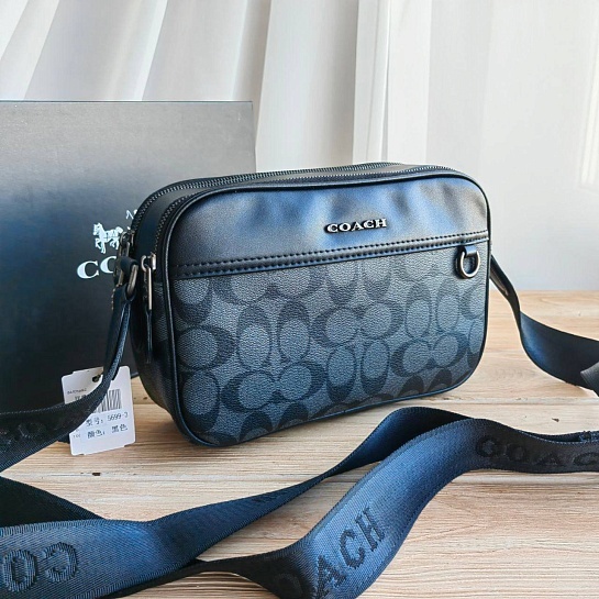 Кожаная сумка Coach Graham 25x18 см (3 расцветки)