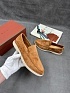 Мужские замшевые лоферы Loro Piana