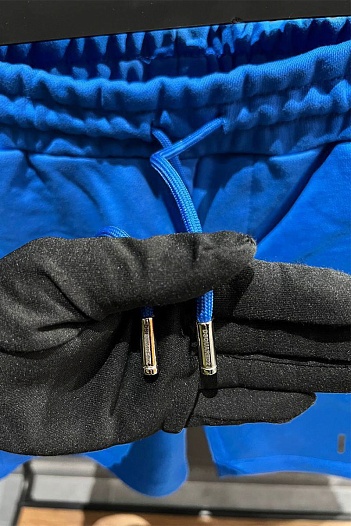 Мужские синие шорты Dsquared2 ICON-logo   