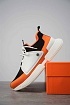 Мужские текстильные кроссовки Hermes Expert - Black / Orange