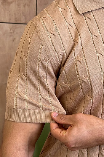 Мужское бежевое поло Роlо Ralрh Lаurеn   