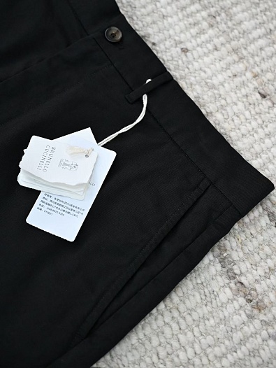 Мужские чёрные шорты Brunello Cucinelli premium   