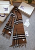 Шарф Burberry two-tone Check premium 168x30 см - Brown