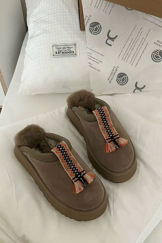 Женские ботинки сабо UGG Tazzle - Brown