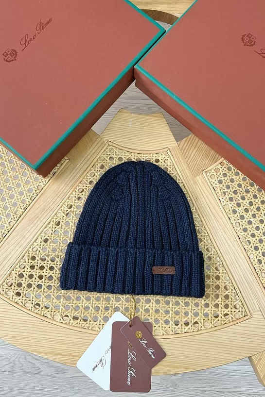 Мужская шапка Loro Piana Niseko Premium - Blue