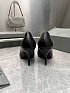 Женские кожаные туфли на каблуке Balenciaga premium