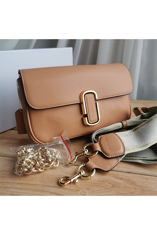 Кожаная сумка Marc Jacobs The J Marc crossbody 25x16 см (6 расцветок)