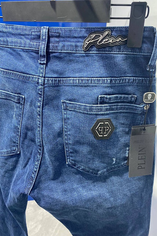 Мужские синие джинсы Philipp Plein