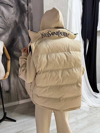 Женский костюм тройка Yves Saint Laurent premium   