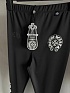 Женские черные леггинсы Chrome Hearts premium