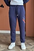 Спортивные штаны Moncler striped logo - Navy