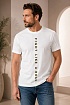 Мужская белая футболка Hugo Boss x AJBXNG