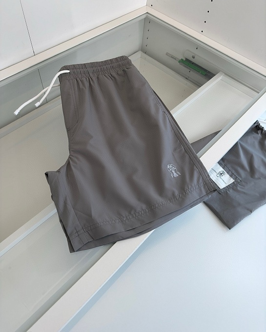 Мужские шорты Brunello Cucinelli Premium - Grey