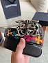 Кожаный ремень Chrome Hearts Cross Patch Cemetery premium