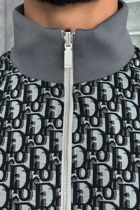 Мужская двусторонняя куртка Dior Oblique jacquard