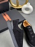 Замшевые кроссовки Zegna Triple Stitch