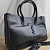 Кожаная сумка Yves Saint Laurent 39x23 см