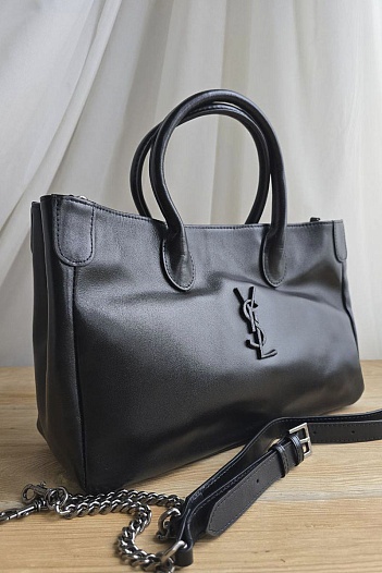 Кожаная сумка Yves Saint Laurent 39x23 см   