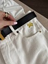 Женские белые джинсы Hermes premium