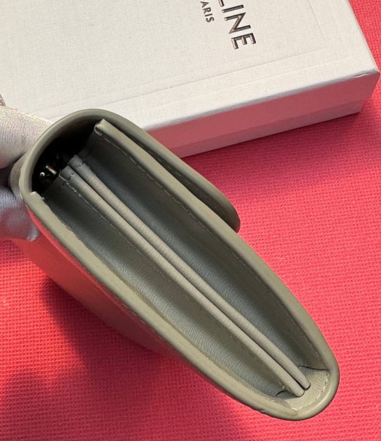 Портмоне Celine Tromphe Premium 19x10x3 см - Grey