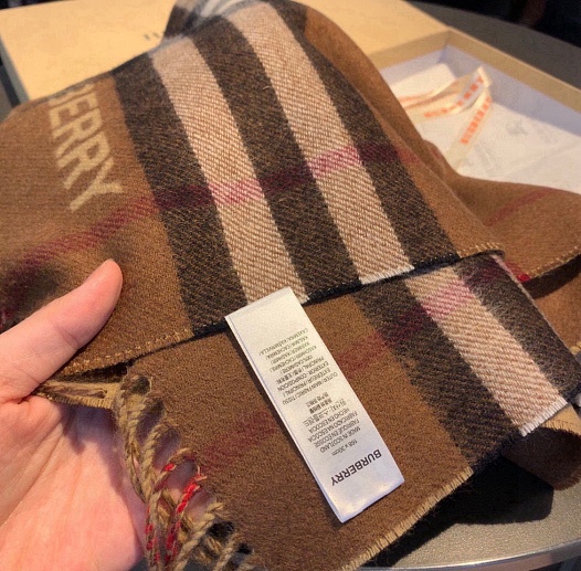 Кашемировый шарф Burberry 168x30 см   
