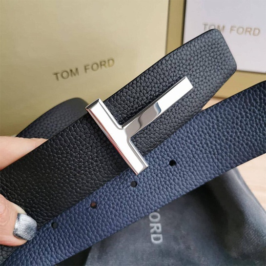 Кожаный ремень Tom Ford (длина 100 / 105 / 110 см)