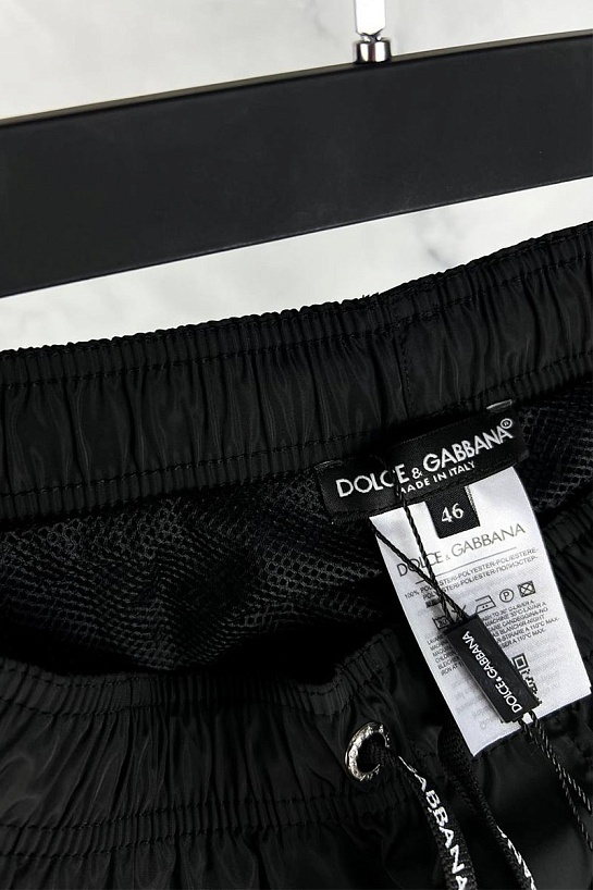 Мужские чёрные шорты Dolce & Gabbana