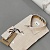 Классическая мужская рубашка Burberry TB - Beige / White