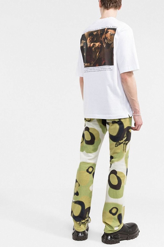 Белая оверсайз футболка Off-White Caravaggio Painting