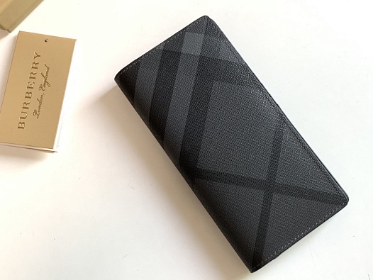 Кожаный бумажник Burberry Premium 19x10x2.5 см   