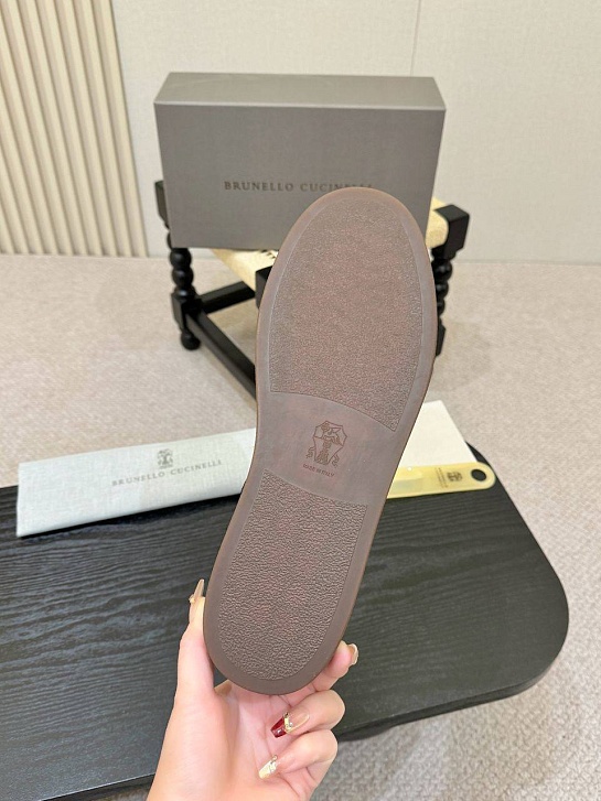 Замшевые кроссовки Brunello Cucinelli low-top - Black