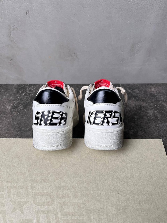 Женские кожаные кроссовки Golden Goose Ball Star premium