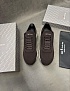 Текстильные кроссовки Kiton patterned-jacquard - Brown